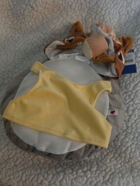Build-A-Bear Yellow and Brown Armadillo Plush Tag - FRIENDS Collection